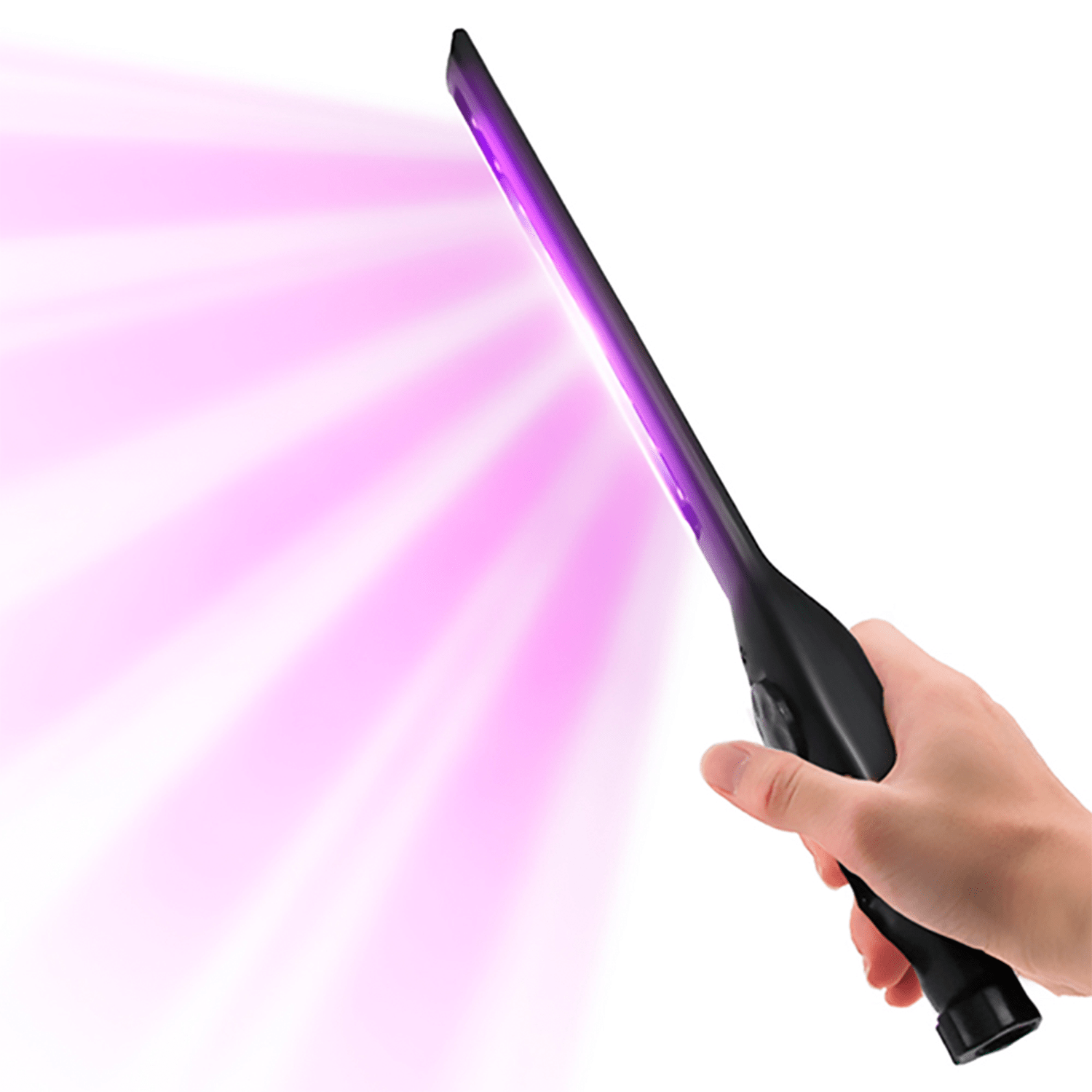 Linterna Desinfectante UV, Lampara Desinfectante UV, Desinfecta hasta el 99,99% de las Bacterias y los Gérmenes, Portátil y Fácil de Usar, Recargable por USB