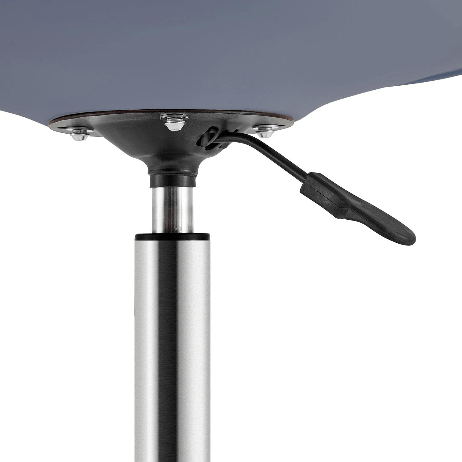Silla Escritorio Ergonómica con Ruedas, Silla Oficina Giratoria con Altura Ajustable, Acolchada, Estilo Nórdico, Ideal para Estudio y Oficina