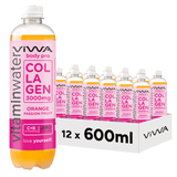 VIWA VitaminWater & Tea, Bebidas Refrescantes con Vitaminas y Minerales, 600ml, Pack de 12