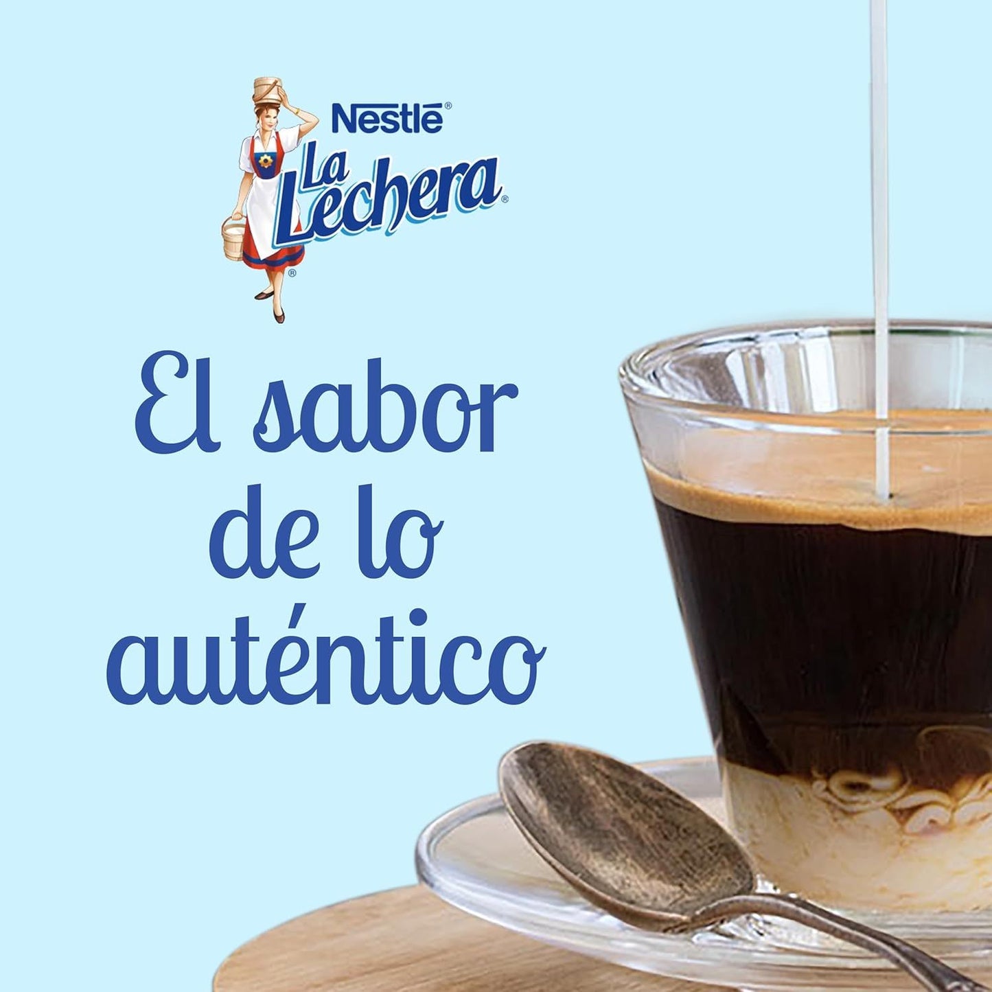 NESTLÉ LA LECHERA Leche Condensada Desnatada Sin Lactosa, Lata de 387g