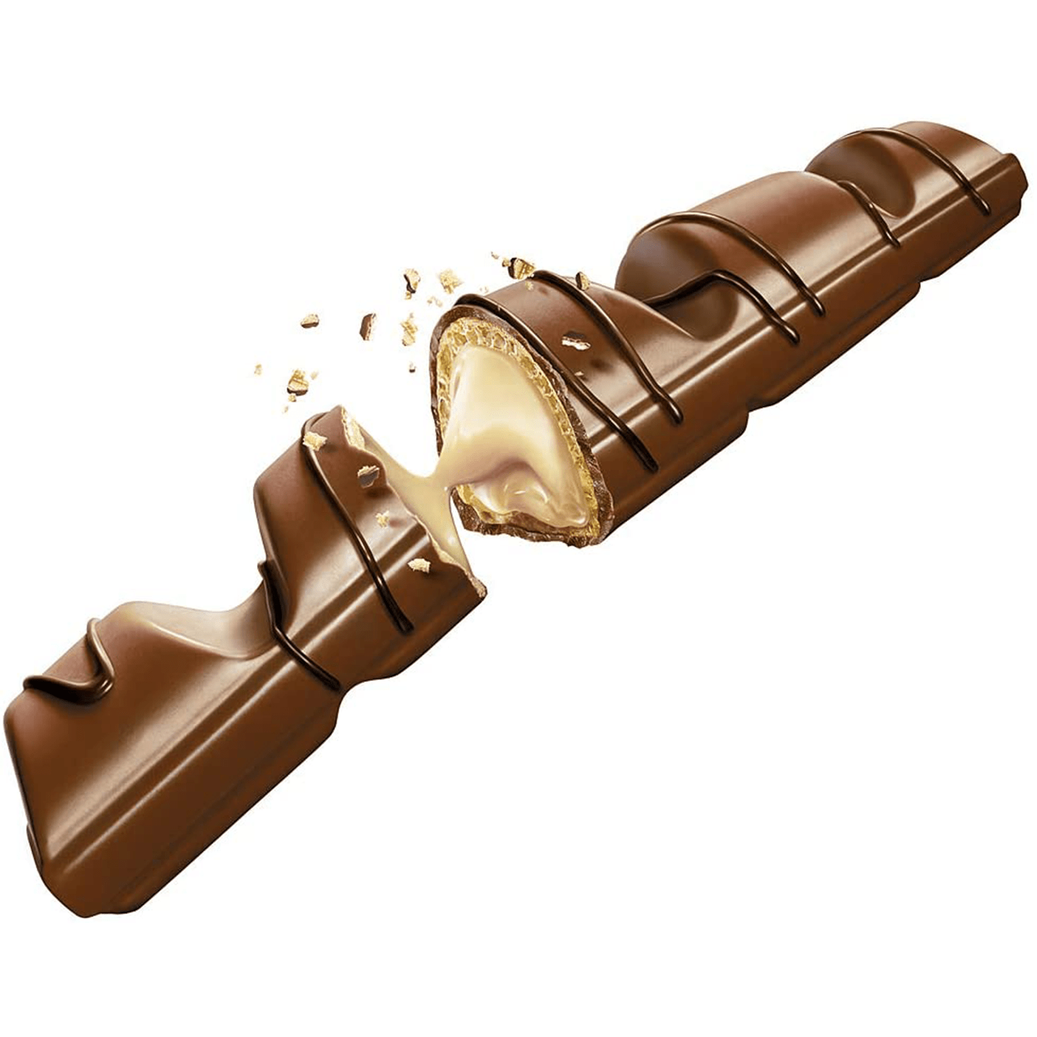 Kinder Bueno, Barritas de Chocolate y Crema de Avellanas, 15/30 Paquetes de 43g