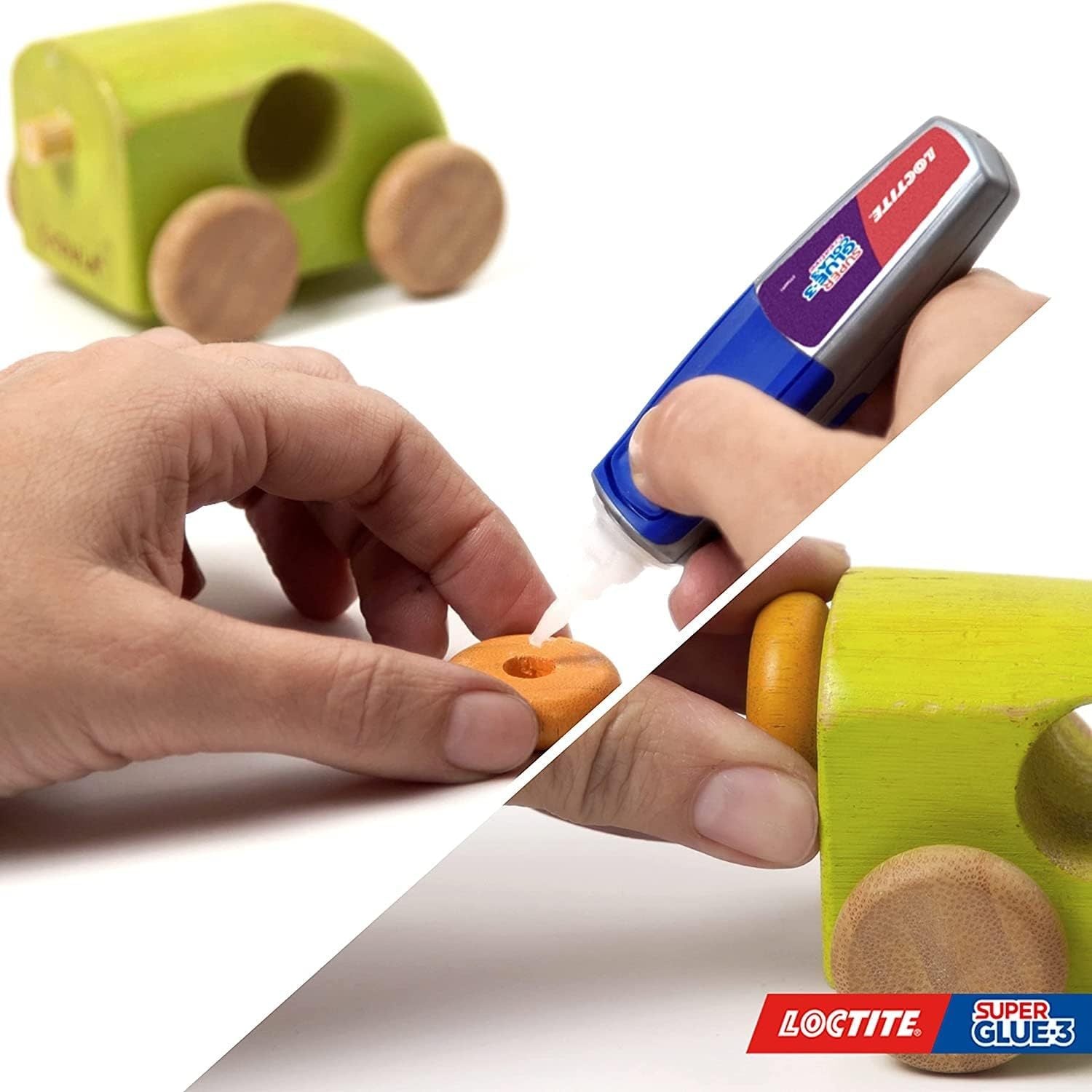 Loctite Super Glue-3 Creative Pen, Pegamento Transparente con Forma de Bolígrafo, Pegamento Instantáneo y Universal Antigoteo, Fácil de Usar y de Gran Precisión, 4g