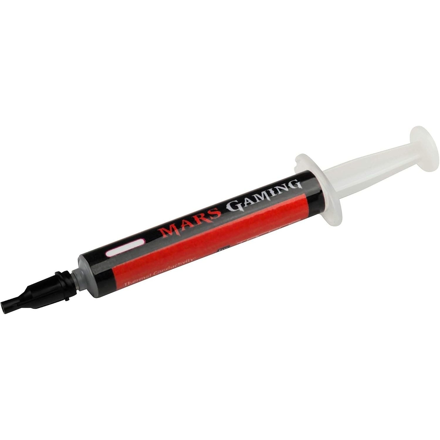 Mars Gaming MT1 - Pasta térmica para ordenador. 3 gramos, 9W conductividad termal, soporta temperaturas entre 50 y 250 grados, fácil de aplicar, mayor viscosidad
