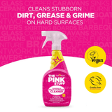 The Pink Stuff Limpieza Hogar Spray Limpiador Multiusos ideal para Eliminar Manchas, Grasa y Suciedad, Eficaz y Concentrado, Fácil Aplicación, 2 Unidades de 850g