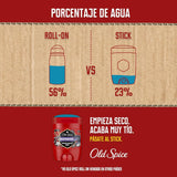Old Spice Night Panther Pack 6 Desodorante en Barra Para Hombres, Fresco 24 Horas, Ideal para Uso Diario, Perfume Duradero, Sin Aluminio, Fragancia Excepcional a Chocolate Negro y Vainilla, Protección Contra El Mal Olor, 50ml por Barra