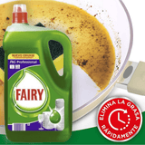 Fairy Professional, Lavavajillas a Mano, Detergente Líquido Concentrado, Fácil Fregado y Aclarado, Disuelve la Grasa con Facilidad