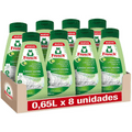 Frosch Lavavajillas Líquido para Máquina, Todo en 1 con Limón Verde, Limpieza y Brillo, Sin Microplásticos, 40 Dosis, Pack de 8 Unidades de 650 ml, 5.2 L en Total