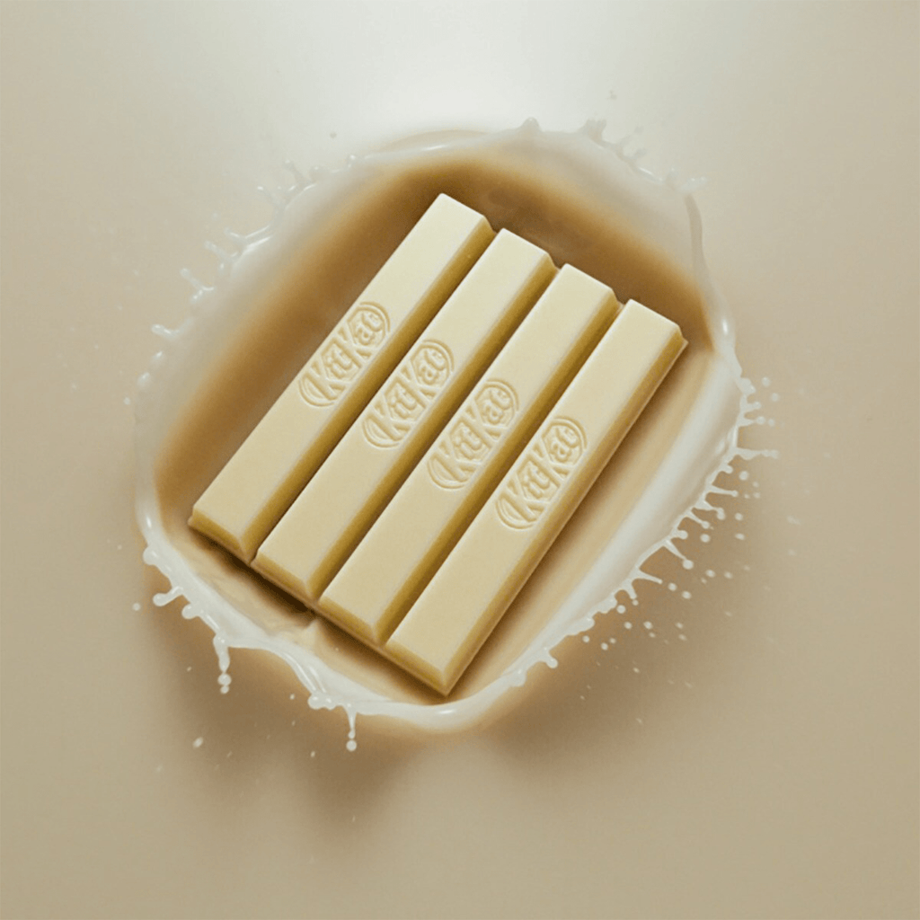Nestlé KITKAT Barritas de Chocolate Blanco, Snack de Chocolate, Pack Ahorro de 24 Barras de 41,5g