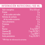Toro Loco Bebida Energética Sabor Fresa, Bebida Energética para Gamers, 12 Latas de 500ml