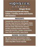 MONSTER ENERGY Bebida Energética, Refresco Energético, Pack 12/24 Latas de 500ml