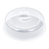 Tapa Microondas Grande de 27.5 x 27.5 x 7.5, Ideal para Calentar Fácilmente, Evita las Salpicaduras, Apta para Cualquier tipo de Plato, Fácil de Limpiar, Apta para Lavavajillas (Máximo 45º C), Dispone de Orificios para Liberar Vapor