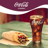 Coca-Cola Cherry, Refresco de Cola con Sabor a Cereza, Pack de 24 Latas de 330ml