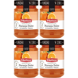 HELIOS Mermelada de Naranja Dulce, Mermelada Extra Elaborada con Naranjas de Valencia y Andalucia, Sin Colorantes ni Conservantes, 340g por Tarro