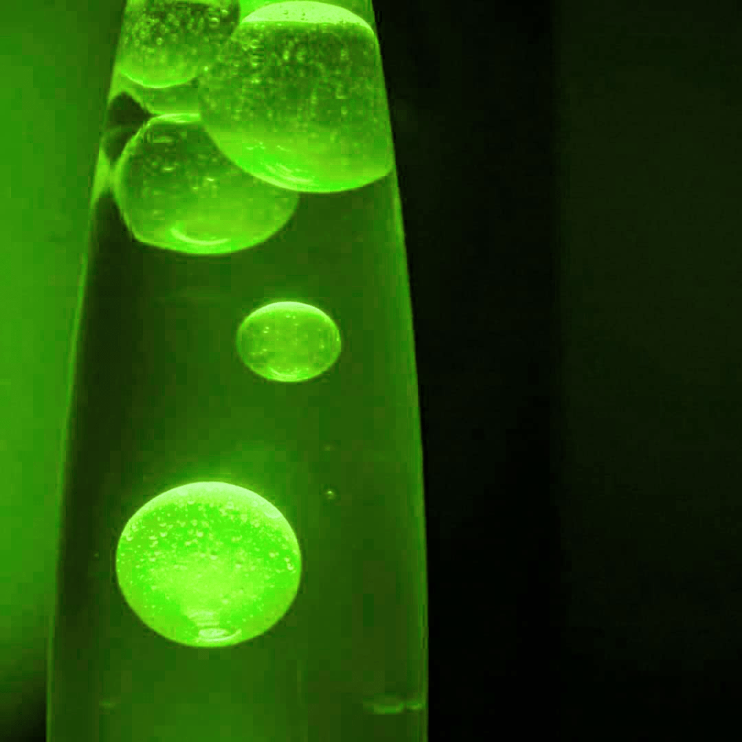 Lámpara de Lava de 34cm de Alto, Lámpara Decorativa con Líquido en Movimiento, Bombilla de 25W, Perfecto para Habitación, Salón, Sala de Estar