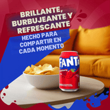 Fanta Fresa, Refresco con Sabor a Fresa, Pack Ahorro de 24 Latas de 330ml