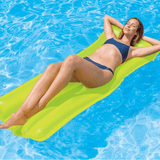 Colchoneta Hinchable Piscina de 183 x 76 cm, Con 2 Cámaras de Aire para Mayor Seguridad, Ideal para estar Tumbado, Soporta Hasta 100Kg, Incluye Kit de Parches para Reparar Pequeños Poros o Pinchazos