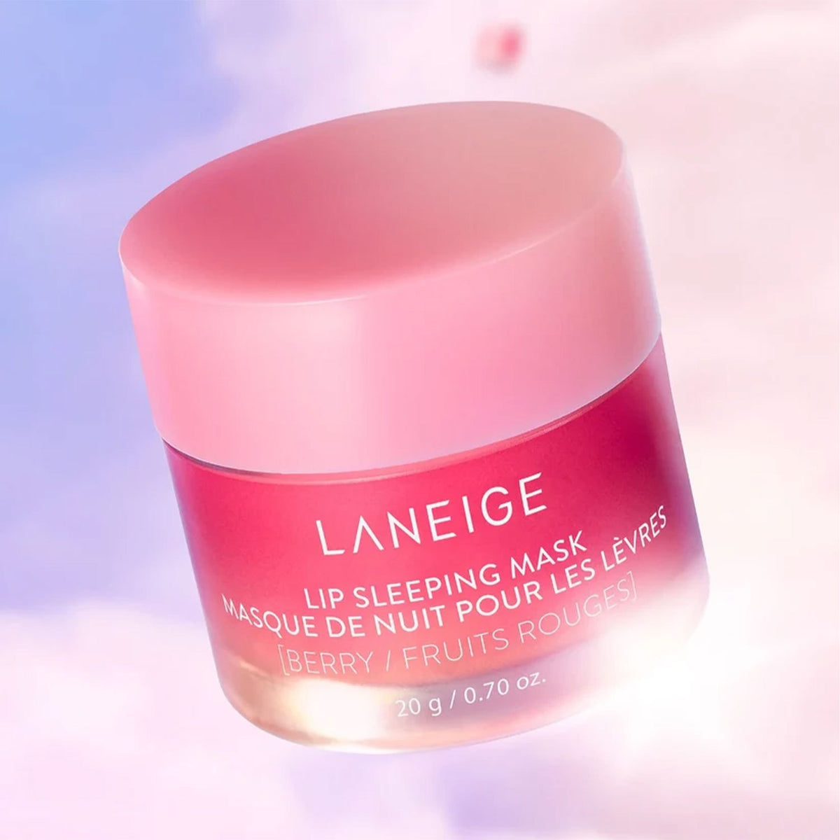 Laneige Mascarilla Nocturna para Labios, Hidratante y Nutritiva, Aroma Berry, 20 g