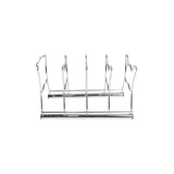 Rejilla para Ollas y Tapas, Organizador Sartenes, Organizador de Cocina, 4 Espacios, Ideal para Apilar Sartenes o Utensilios de Cocina, Ahorra y Optimiza Espacio, Modo de uso en Horizontal o Vertical, 34 x 16.5 x 12.7 cm