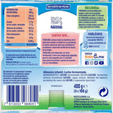 NESTLÉ Yogolino Natural, Yogur Infantil a partir de los 8 Meses, Sin Gluten, 4 Tarrinas de 100g por Paquete