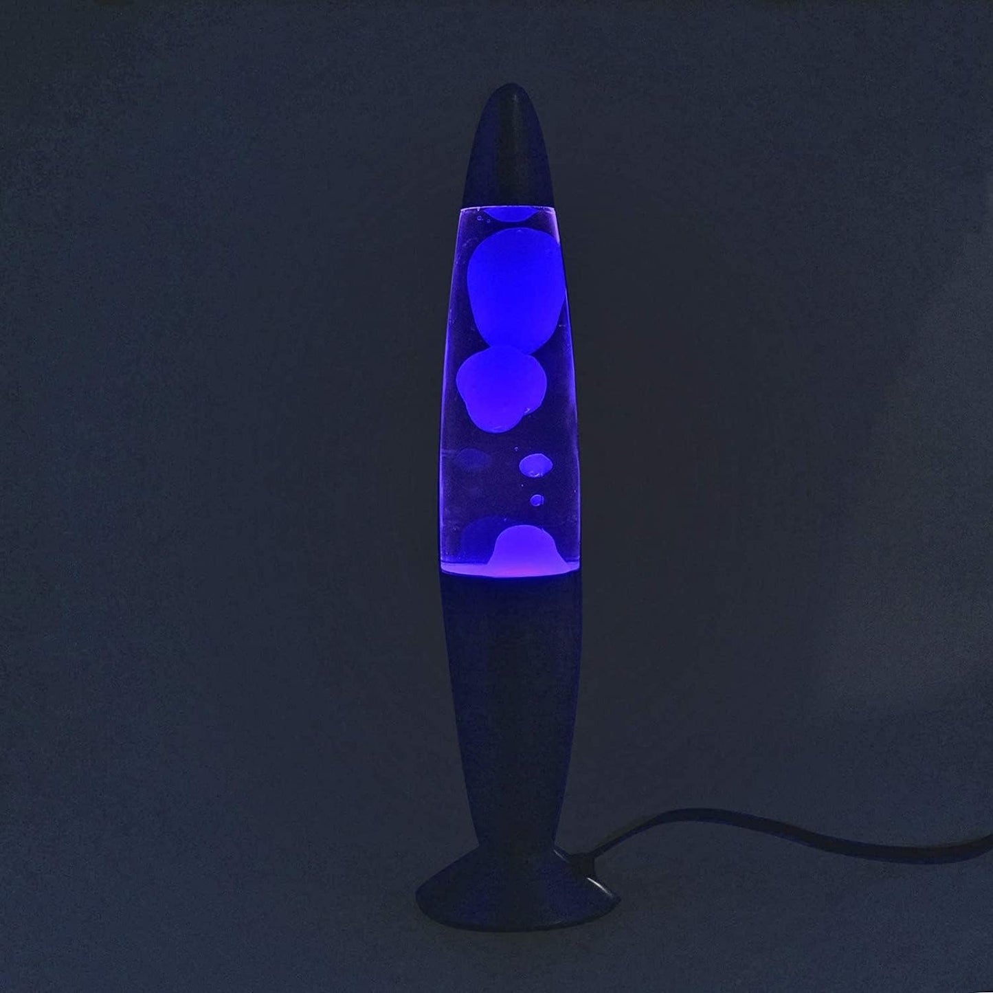 Lámpara de Lava de 34cm de Alto, Lámpara Decorativa con Líquido en Movimiento, Bombilla de 25W, Perfecto para Habitación, Salón, Sala de Estar