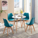 1/2/4/6 Unidad Sillas para Comedor, Sillas para Cocina con Asiento Blando, Tapizado y Patas Resistentes de Madera de Haya, Sillas Nórdicas