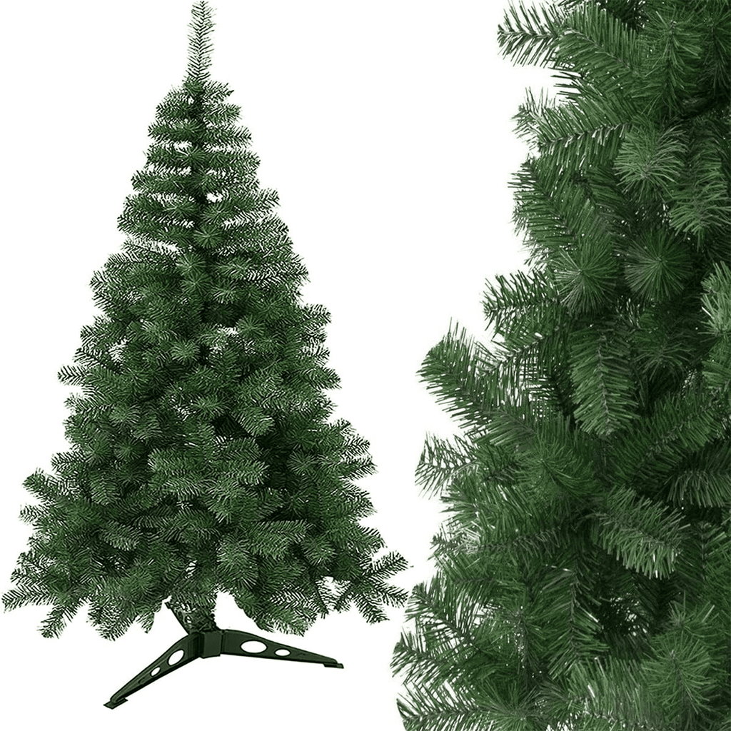 Árbol de Navidad Artificial de 90 cm, Decoración Festiva de Navidad Efecto Pino, Arbol Navidad Denso y con Volumen ideal como decoración Navideña y de Invierno
