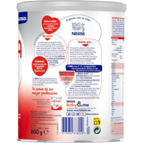 Nestlé NIDINA 2 Leche en Polvo Bebé, Leche de Continuación indicada para Bebés desde los 6 Meses, Contiene Bífidus Lactis, DHA, Hierro, Zinc y Vitaminas A, C y D, 800g por Bote