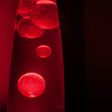 Lámpara de Lava de 40cm de Alto, Luz Decorativa con Líquido en el Interior y Tenue Luz que Genera un Ambiente Único, Especial, Cálido y Relajante, Bombilla de 30W Incluida, Da un toque Especial a tu Casa u Oficina