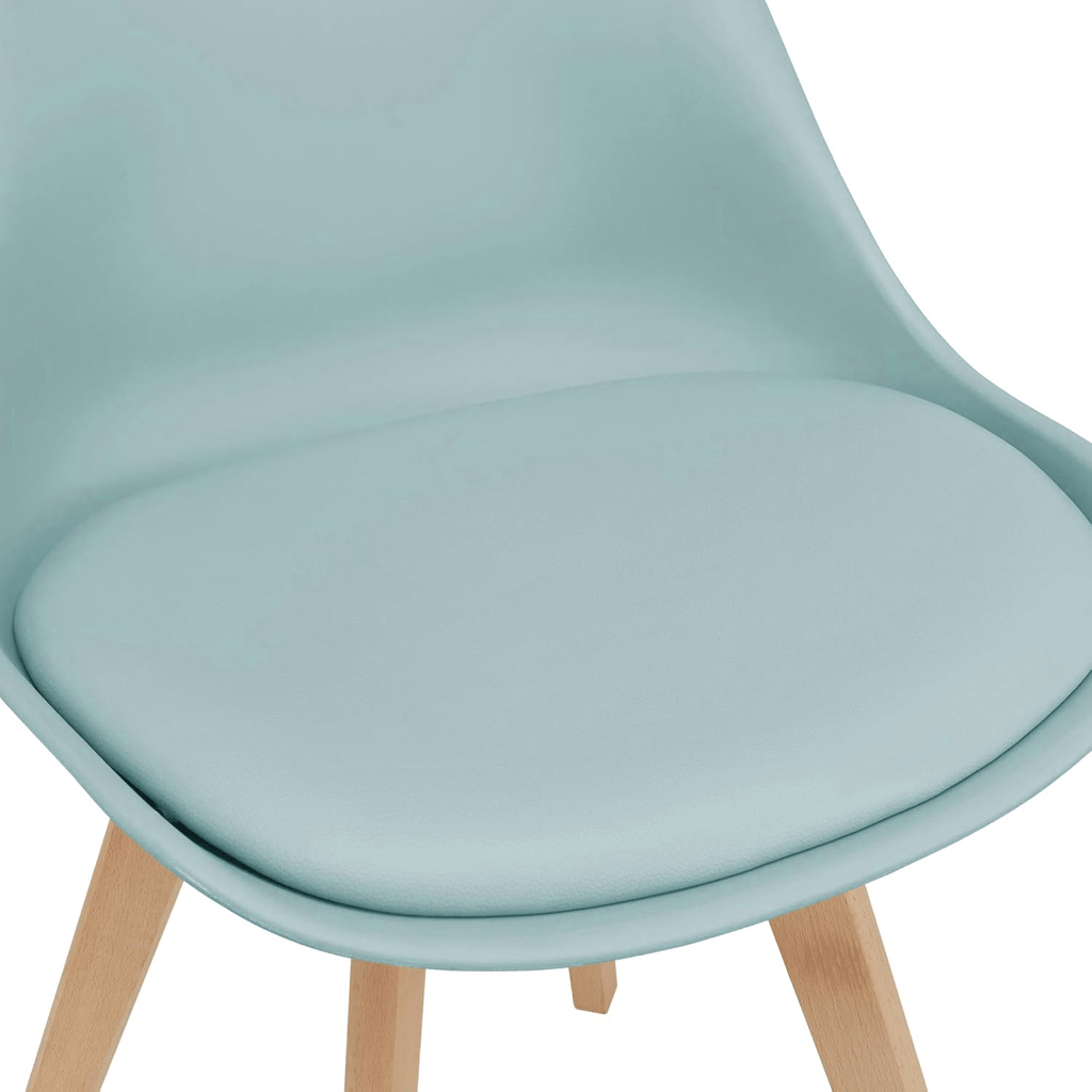 1/2/4/6 Unidad Sillas para Comedor, Sillas para Cocina con Asiento Blando, Tapizado y Patas Resistentes de Madera de Haya, Sillas Nórdicas