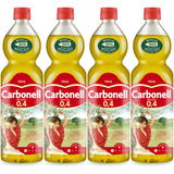 Carbonell Aceite de Oliva Virgen, para Uso Caliente como Guisos, Frituras y Horneados, 4 Botellas de 1L, Total de 4L