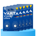 Pilas Boton LR44 V13GA Alcalinas de Alto Rendimiento, Larga Duración, Para Uso Diario, Ideal para Juguetes, Mandos a Distancia, Llaves del Coche, Relojes Electrónicos, Calculadoras, Equipos Deportivos, Sensores y Otros Dispositivos Pequeños - VARTA