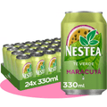 Nestea Té Verde Maracuyá, Refresco de Té Verde con Sabor a Maracuyá, Pack de 24 Latas de 330ml