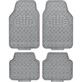 Alfombrillas Coche Antideslizantes, Set 4 Alfombrillas Universales para Coche, Hechas de PVC Duradero y Resistente, Instalación Fácil y Protección Completa para el Interior del Vehículo, Fácil de Limpiar