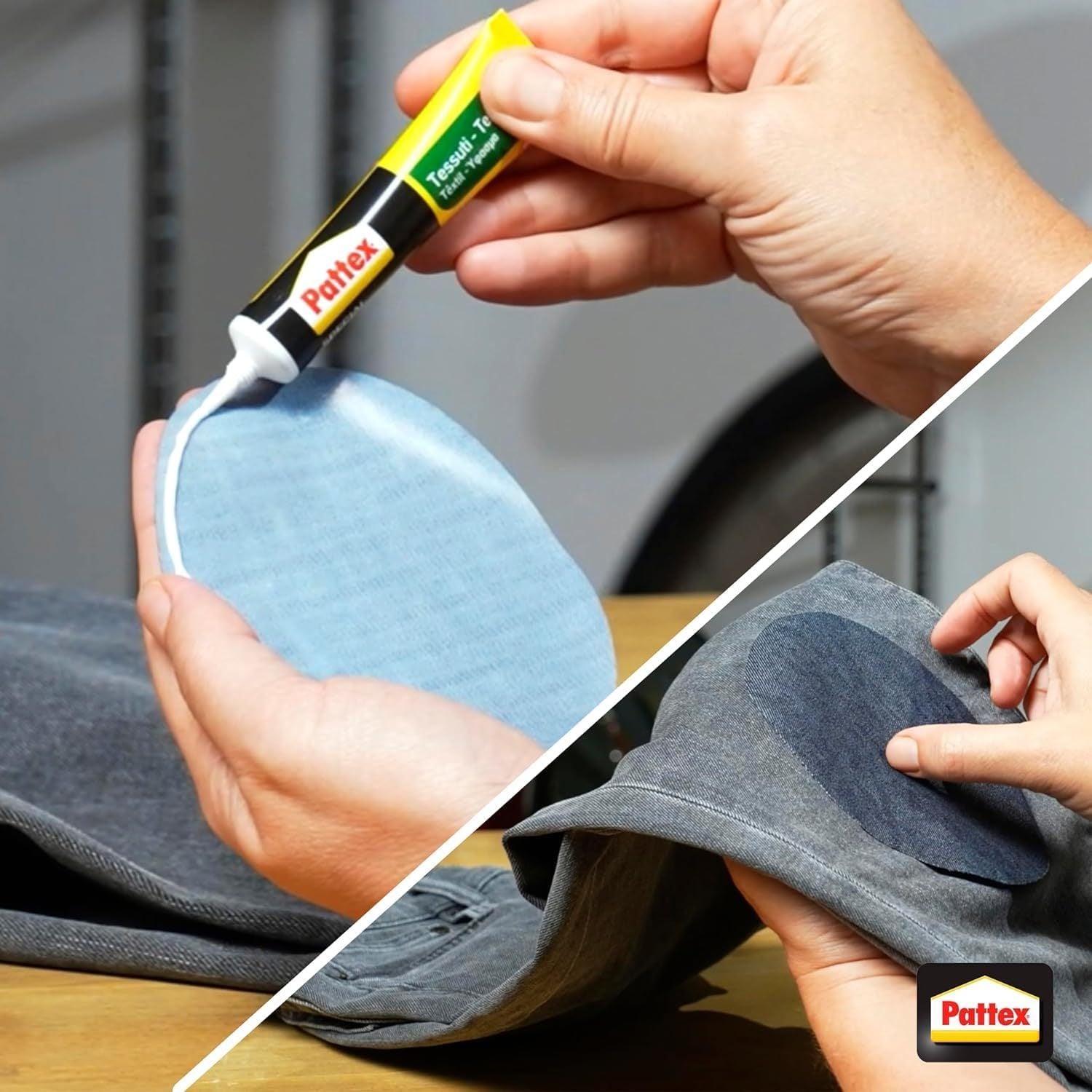 Pattex Special Pegamento Textil para Ropa, Pegamento Fuerte Resistente al Lavado y al Planchado, Pegamento para Tela y Tejidos como Cuero o Tejano, Secado Rápido, Transparente, 20g