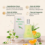 Instituto Español Aire de Sevilla Azahar Eau de Toilette para Mujer, Perfume de Aroma Cítrico y Floral con Notas de Clementina, Mandarina, Bergamota, Azahar y Jazmín, 150 ml