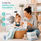 La Antigua Lavandera Suavizante Concentrado para Ropa, Pieles Sensibles, 1.6 L, 80 Lavados