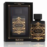 Lattafa Badee Al Oud Oud for Glory Eau de Parfum Unisex, Aroma Amaderado y Elegante, 100 ml