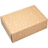 packer PRO Caja Cartón Envío Navidad, Caja Cartón Navidad Automontable de Cartón Kraft, Caja Regalo
