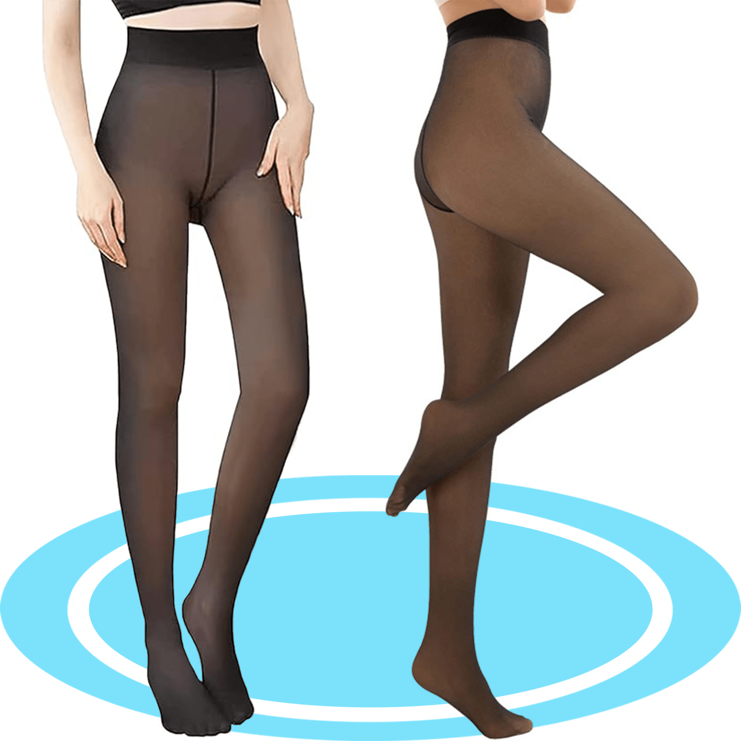 Medias Térmicas Mujer, Medias de Invierno para Mujer, Pantis de Mujer Invierno, Talla Única, Mallas Gruesas Ajustadas de Alta Elasticidad, Hechas con Tejido Térmico, Liso