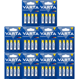 Pilas AAA Alcalinas de Alto Rendimiento, VARTA Energy, Larga Duración, Energía Continua, Ideal para Controles Remotos, Juguetes Electrónicos, Linternas, Lámparas, Relojes, Cámaras y Otros Dispositivos de Uso Diario - VARTA