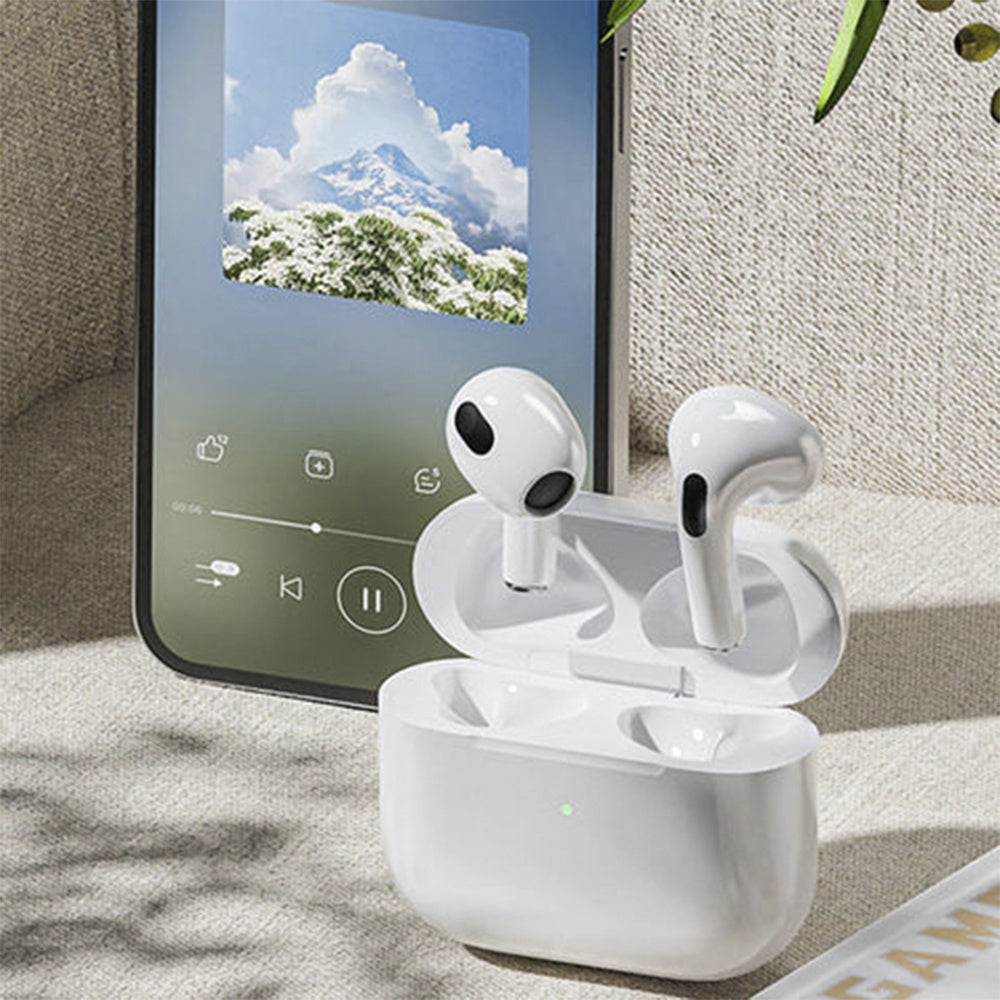 Auriculares Inalambricos de Bluetooth con Estuche de Carga, Distancia de Transmisión: 10m, 4h de Tiempo de Uso, 150h de Tiempo de Espera, Rango de Respuesta de Frecuencia: 20Hz-20KHZ, Carga USB, Capacidad de Batería de los Auriculares: 30mAh