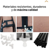 Zapatero Organizador de Tela con Cubierta Frontal, Organizador de Zapatos de Gran Capacidad ideal para Ahorrar Espacio, Organizador de Almacenamiento de Zapatos, Zapatero Multinivel, 60 x 30 x 160 cm