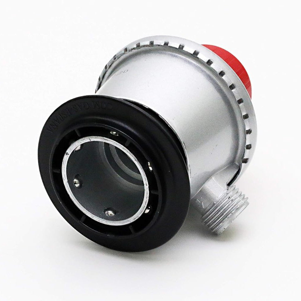 Regulador Salida Libre, Apto para Acoplar a Aparatos que Funcionen con Presión Directa, Salida Rosca Izquierda 21.8mm, 5.5 x 7 x 8cm