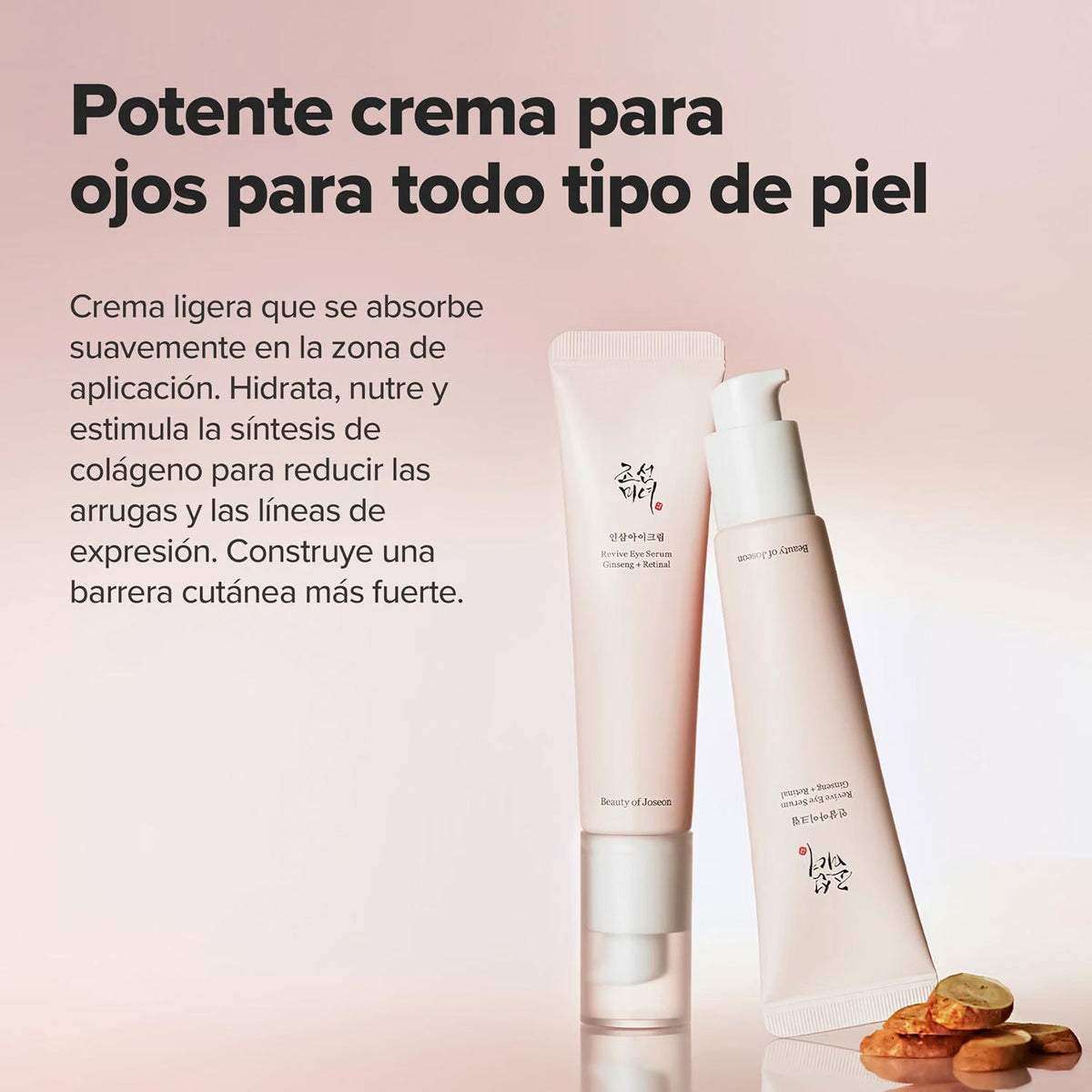 Beauty of Joseon Revive Eye Serum Ginseng + Retinal, Sérum para el Contorno de Ojos, Ayuda a Hidratar y Mejorar la Apariencia de la Piel, Textura Ligera, 30 ml