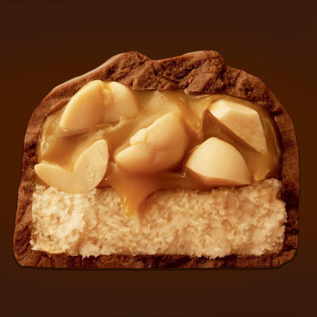 Snickers Barrita de Chocolate con Leche, Crema de Cacahuete, Caramelo y Cacahuetes, 20 Barritas de 50g