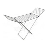 Tendedero Plegable de Metal con Alas y Estructura Ligera, 20 Metros de Superficie de Tendido, Resistente al Sol y a la Intemperie