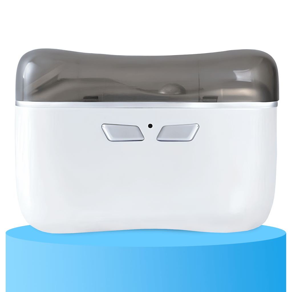 Cortauñas Electrico 2 en 1 Función para Cortar y Limar Uñas, Lima con Rotación 360º, Ideal para Todo Tipo de Uñas, Dispone Espacio Integrado para Recoger las Uñas Cortadas, Carga USB Tipo C, Larga Duración de Uso, 9.2 x 6.4 cm