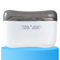 Cortauñas Electrico 2 en 1 Función para Cortar y Limar Uñas, Lima con Rotación 360º, Ideal para Todo Tipo de Uñas, Dispone Espacio Integrado para Recoger las Uñas Cortadas, Carga USB Tipo C, Larga Duración de Uso, 9.2 x 6.4 cm