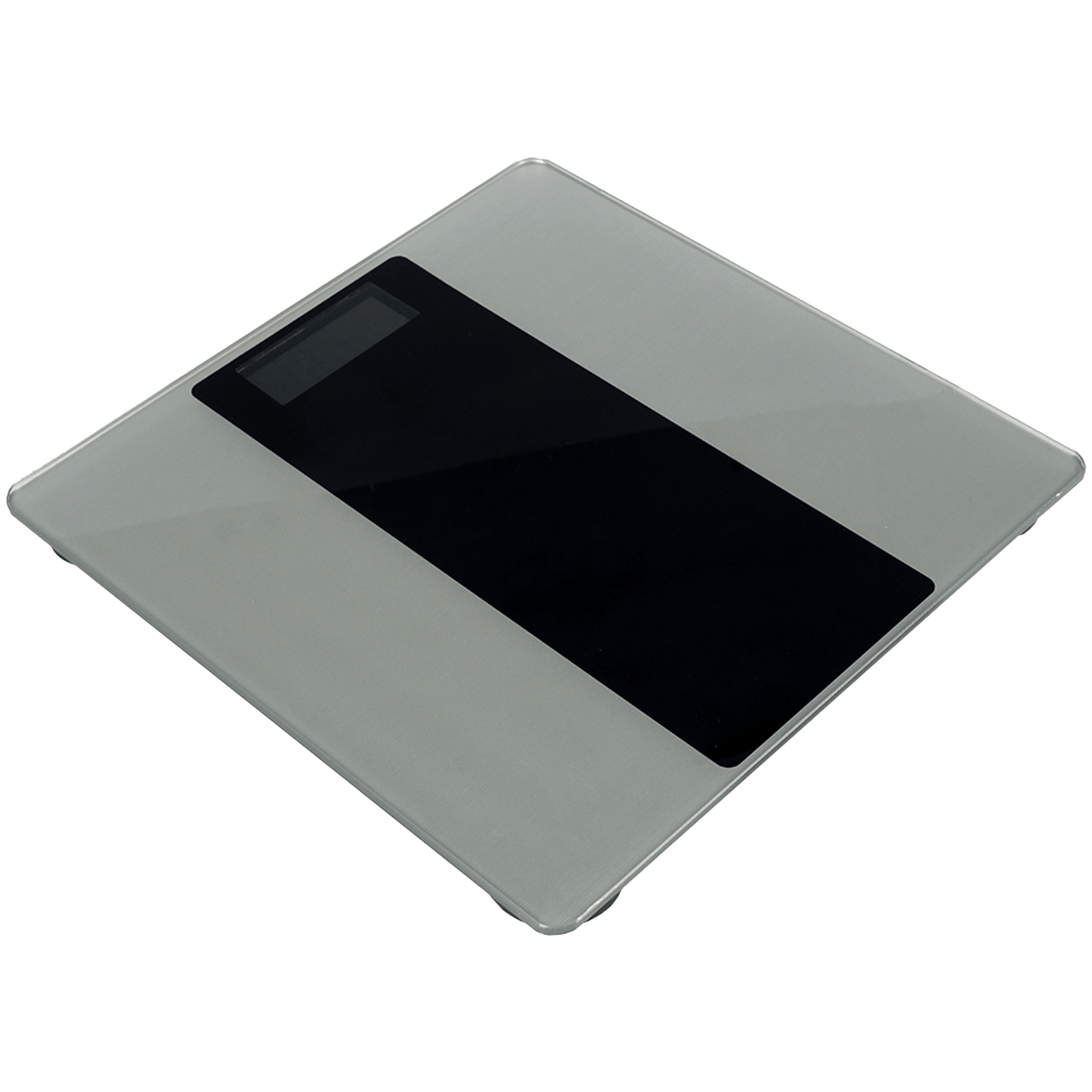 Bascula de Baño Digital con Pantalla LCD, Vidrio Templado de 5 mm, 180 kg de Capacidad, Encendido por Toque, Conversión kg/lb, Funciona con 2 Baterías tamaño AAA (no incluidas)
