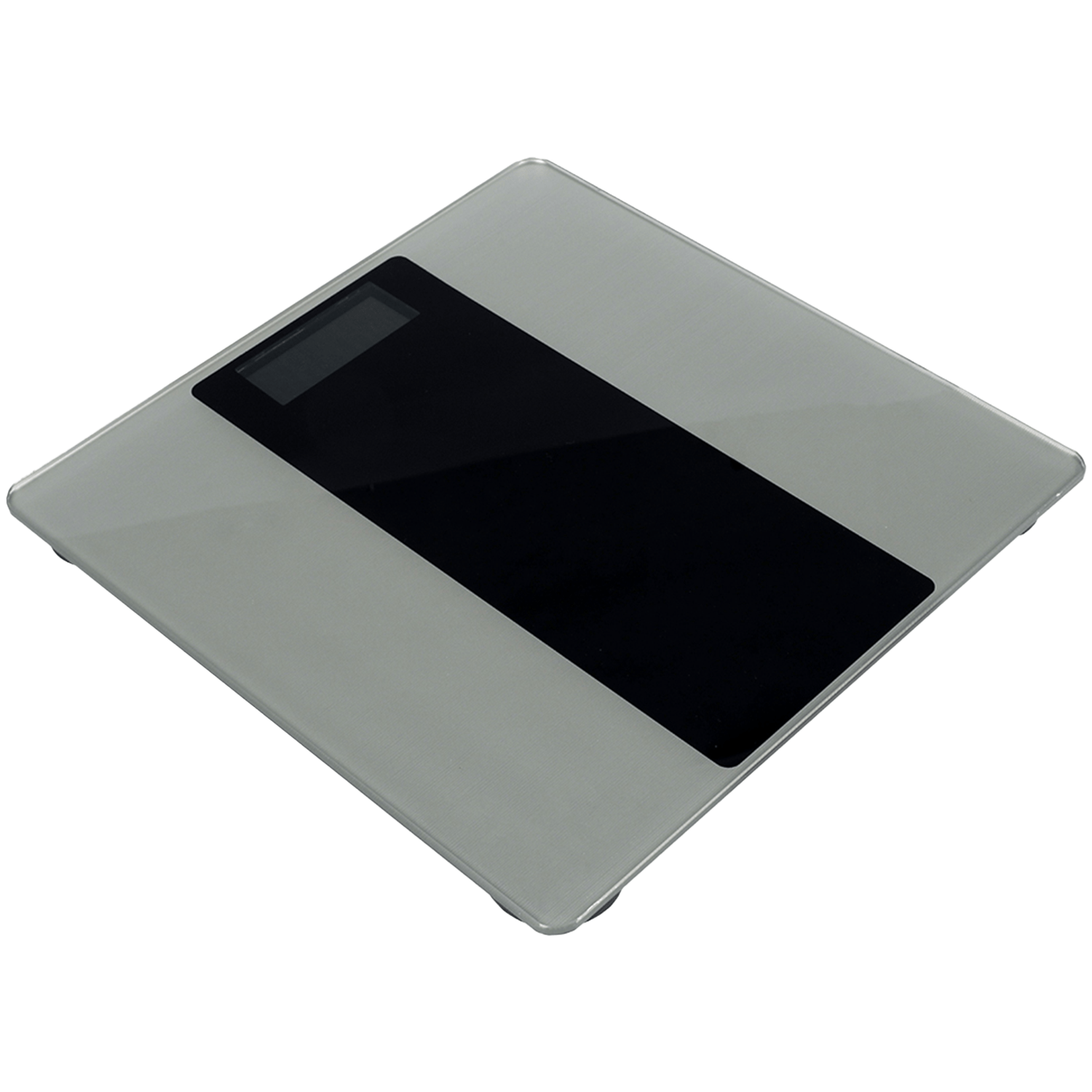Bascula de Baño Digital con Pantalla LCD, Vidrio Templado de 5 mm, 180 kg de Capacidad, Encendido por Toque, Conversión kg/lb, Funciona con 2 Baterías tamaño AAA (no incluidas)